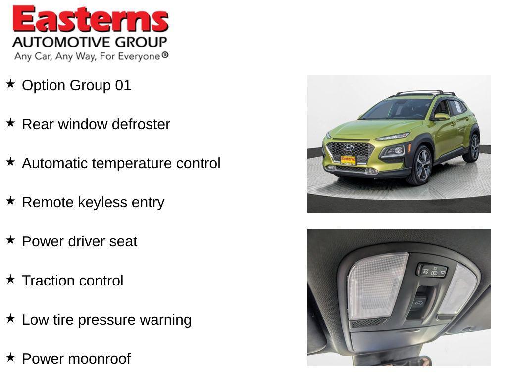 used 2020 Hyundai Kona car, priced at $15,950