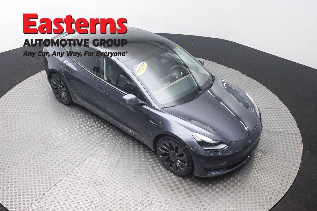 used 2022 Tesla Model 3 car, priced at $23,150