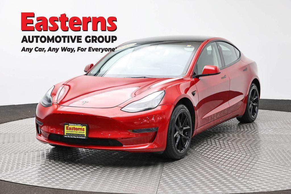 used 2022 Tesla Model 3 car, priced at $23,674