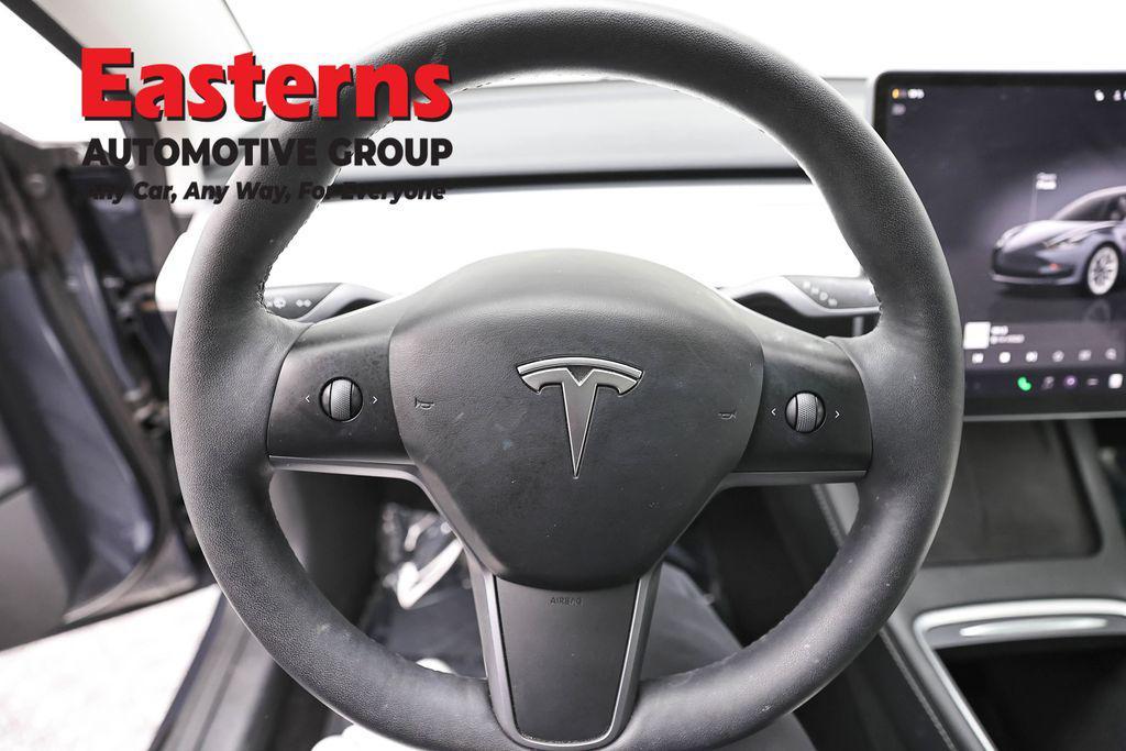 used 2023 Tesla Model 3 car, priced at $22,490