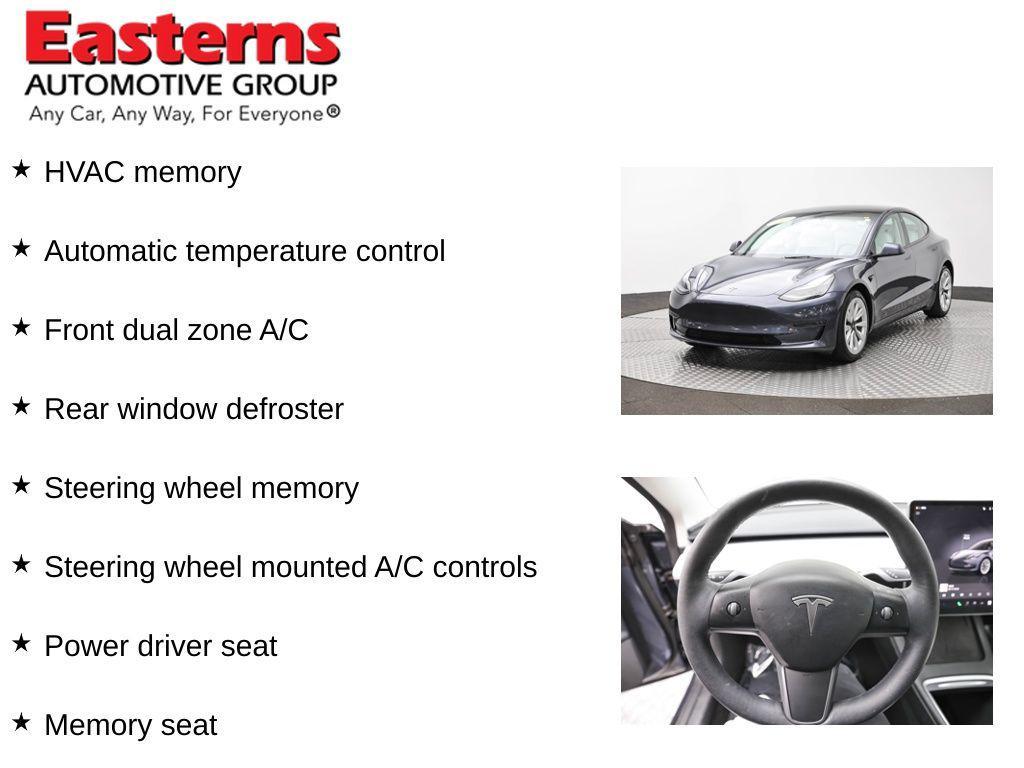 used 2023 Tesla Model 3 car, priced at $22,490