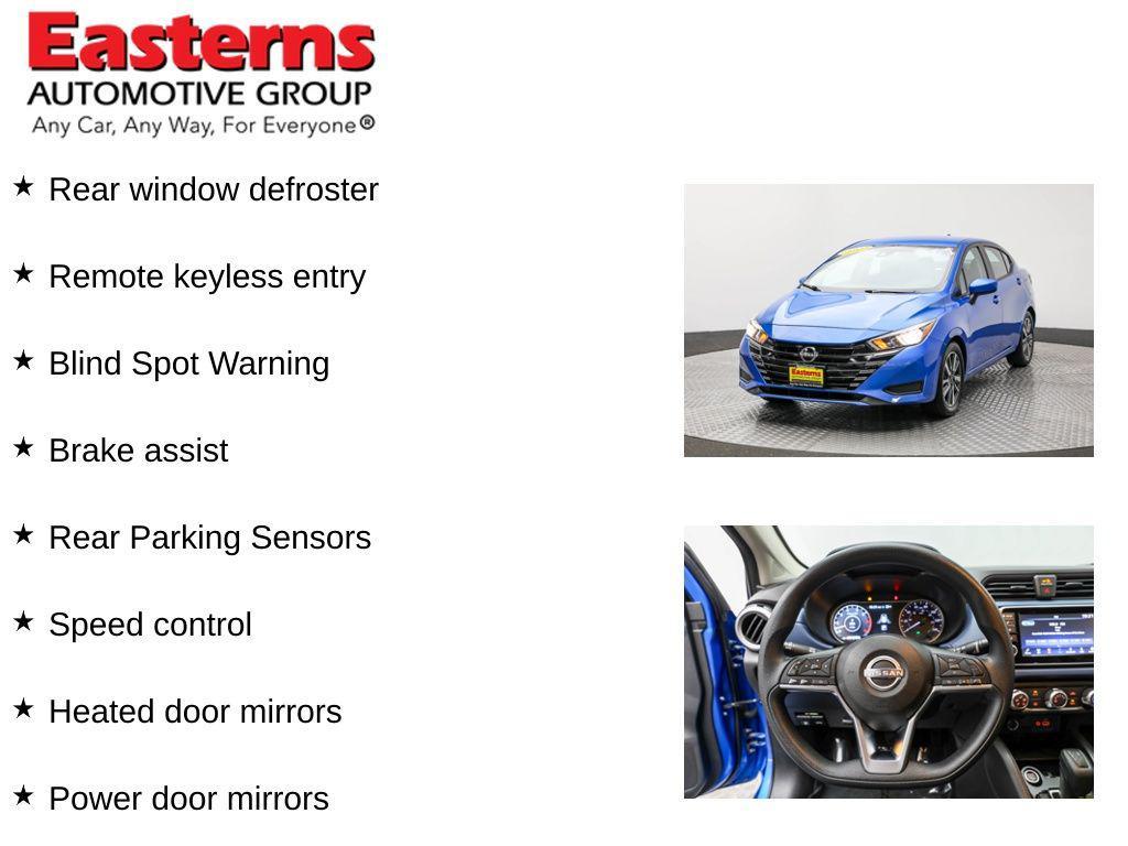 used 2023 Nissan Versa car, priced at $15,950