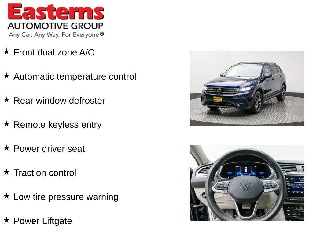used 2022 Volkswagen Tiguan car, priced at $22,450