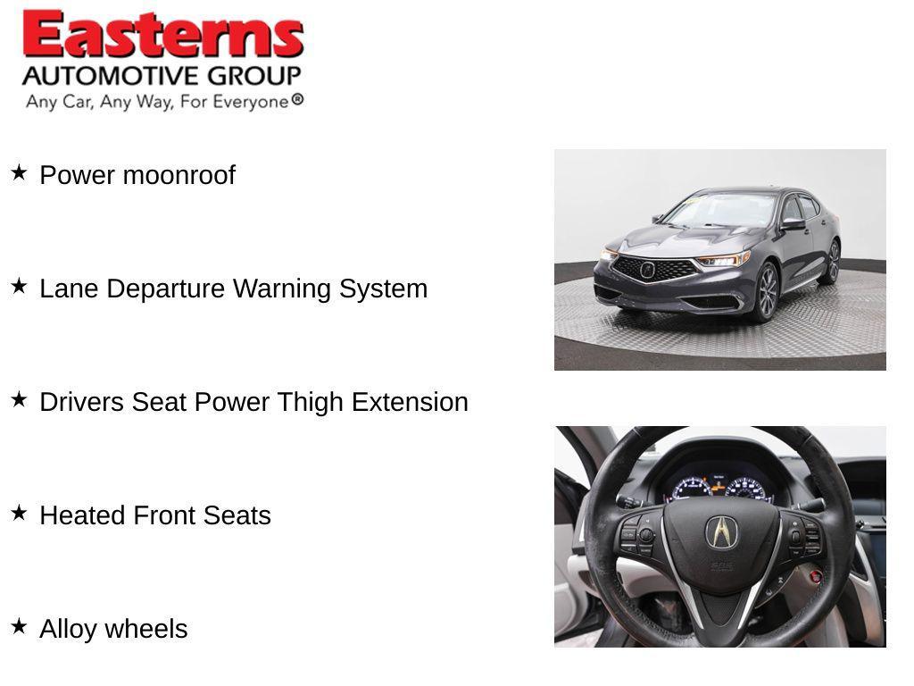 used 2018 Acura TLX car, priced at $22,950