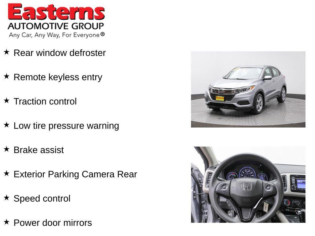 used 2019 Honda HR-V car, priced at $18,950