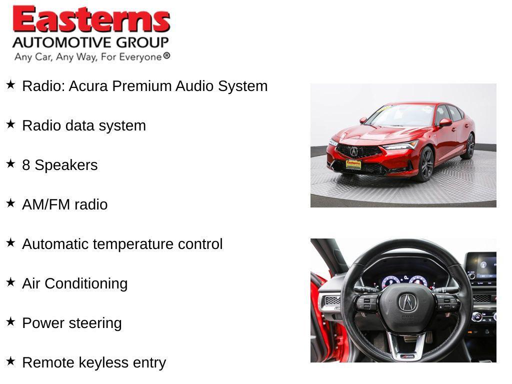 used 2023 Acura Integra car, priced at $28,490