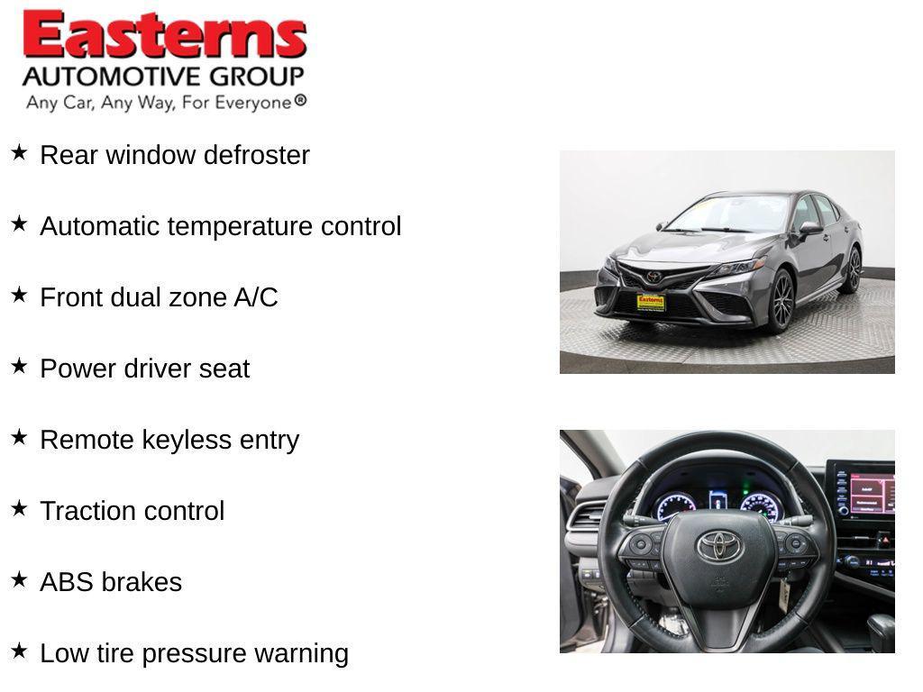 used 2022 Toyota Camry car, priced at $21,850