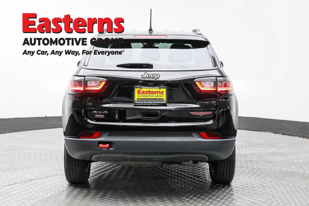 used 2022 Jeep Compass car, priced at $21,490