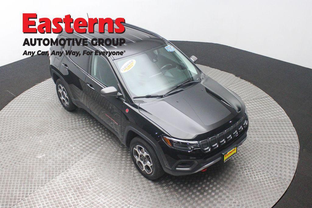 used 2022 Jeep Compass car, priced at $21,490