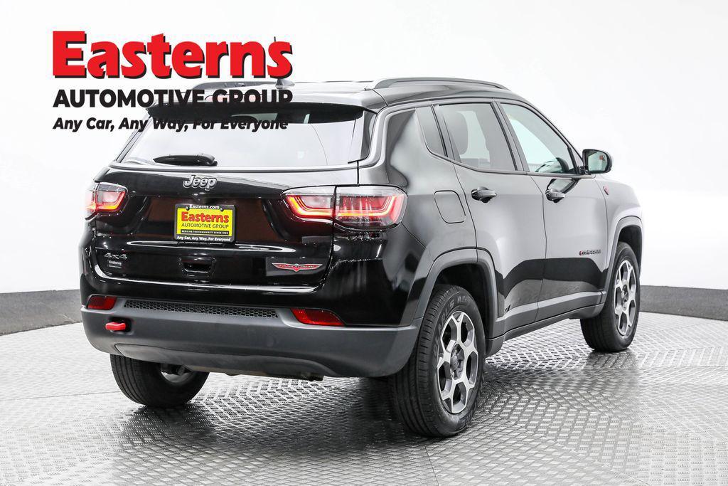 used 2022 Jeep Compass car, priced at $21,490