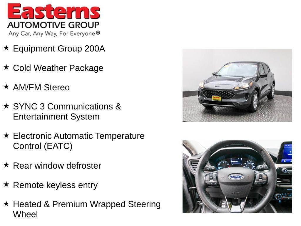 used 2022 Ford Escape car, priced at $18,450