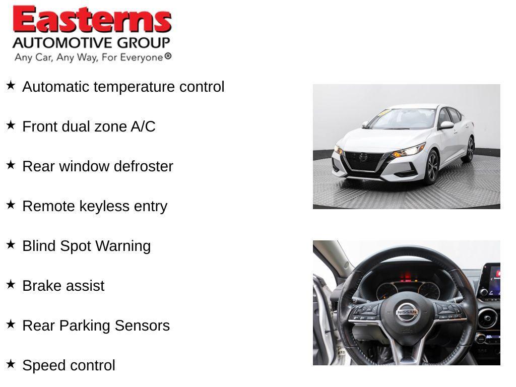 used 2021 Nissan Sentra car, priced at $13,450
