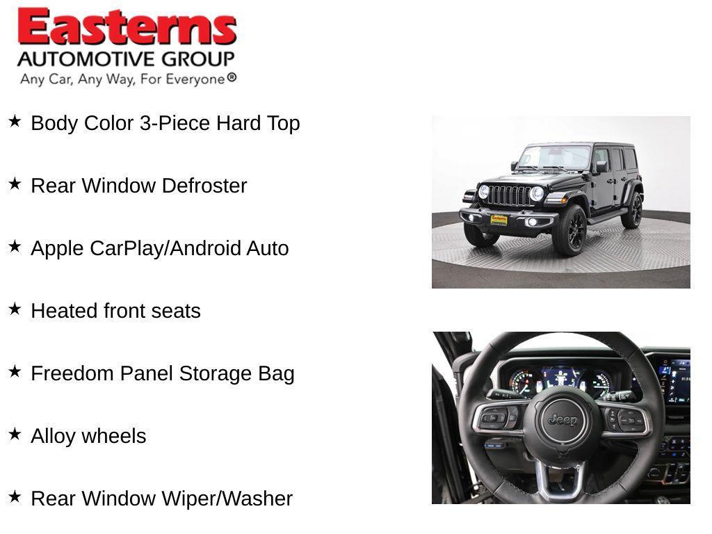 used 2025 Jeep Wrangler 4xe car, priced at $30,950