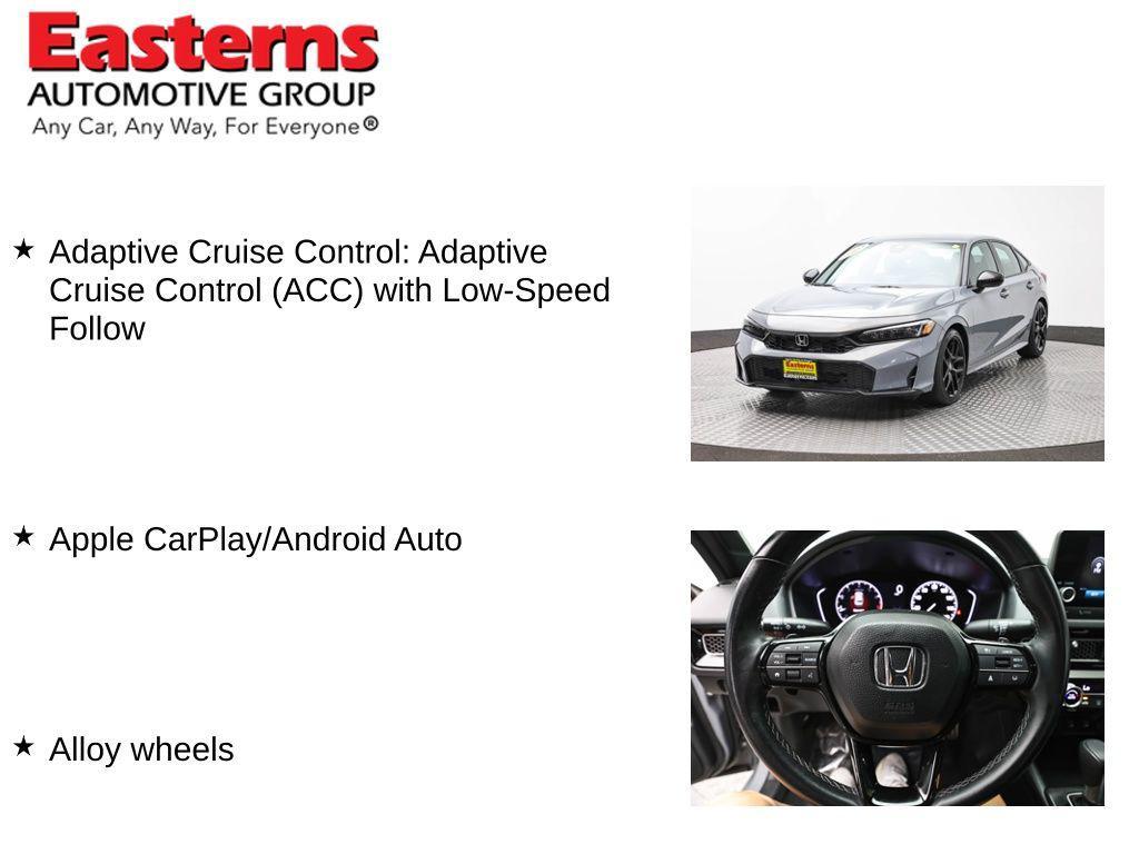 used 2025 Honda Civic car, priced at $27,749
