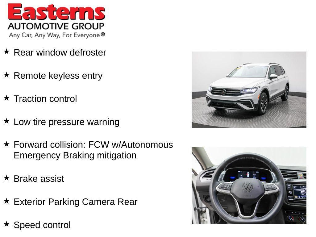 used 2022 Volkswagen Tiguan car, priced at $21,290