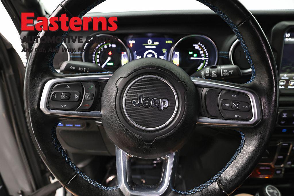 used 2022 Jeep Wrangler Unlimited 4xe car, priced at $31,749