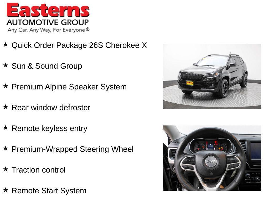 used 2022 Jeep Cherokee car, priced at $23,950