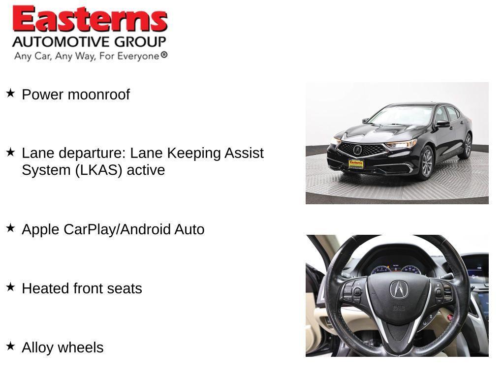 used 2020 Acura TLX car, priced at $21,490