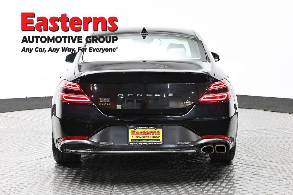 used 2023 Genesis G70 car, priced at $27,925