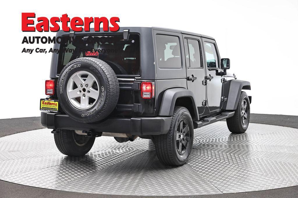 used 2016 Jeep Wrangler Unlimited car, priced at $16,549