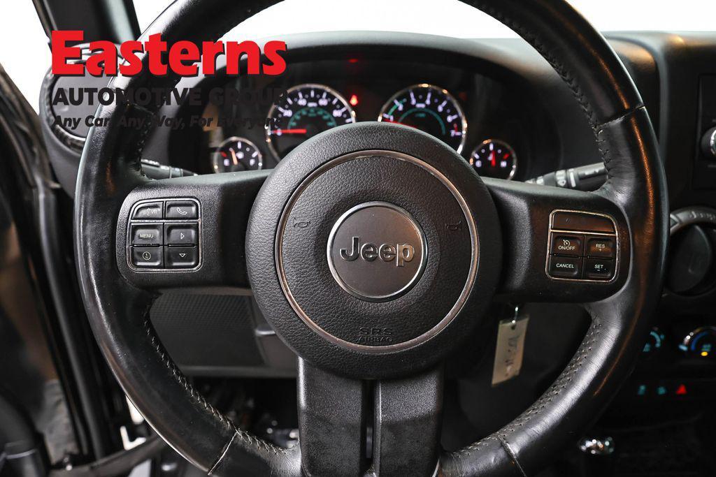 used 2016 Jeep Wrangler Unlimited car, priced at $16,549
