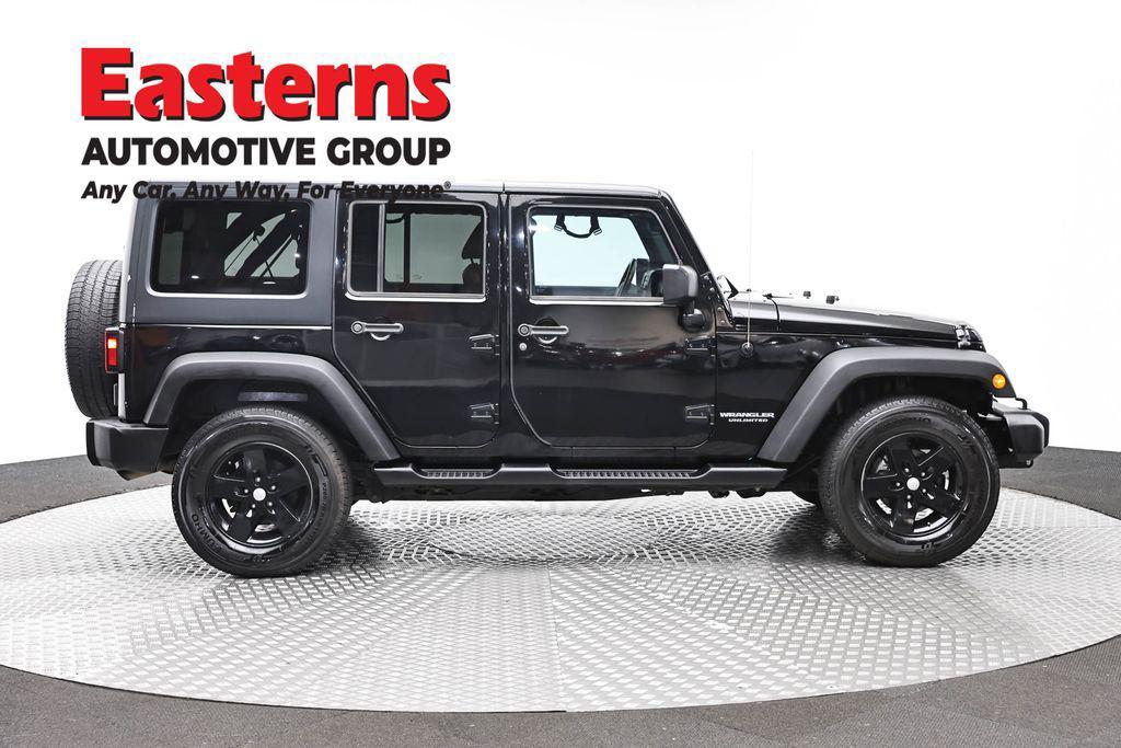 used 2016 Jeep Wrangler Unlimited car, priced at $16,549