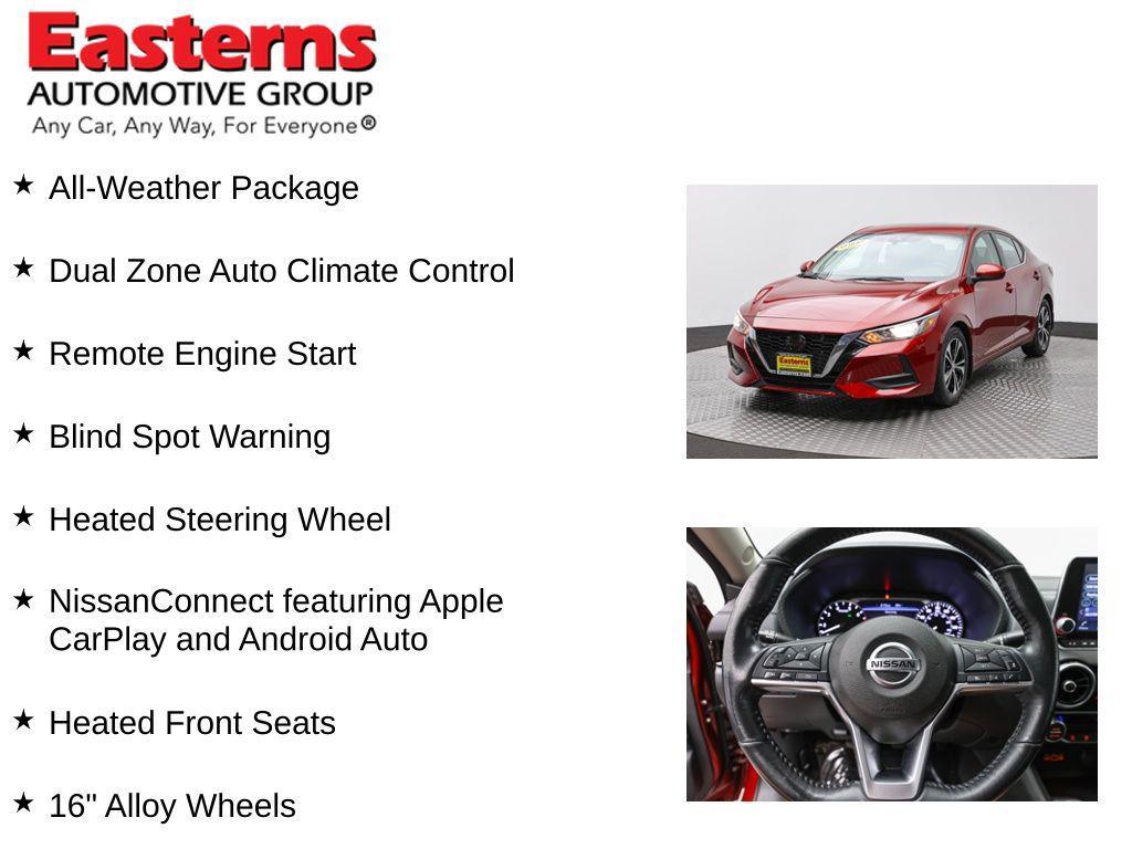 used 2022 Nissan Sentra car, priced at $18,749