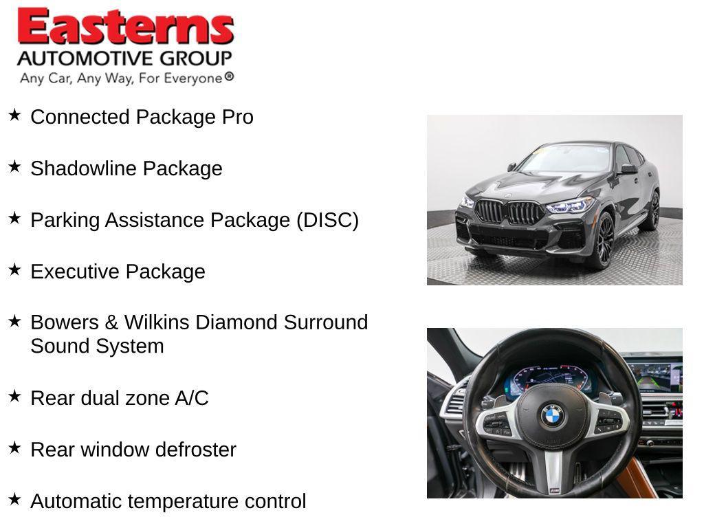 used 2023 BMW X6 car, priced at $57,749