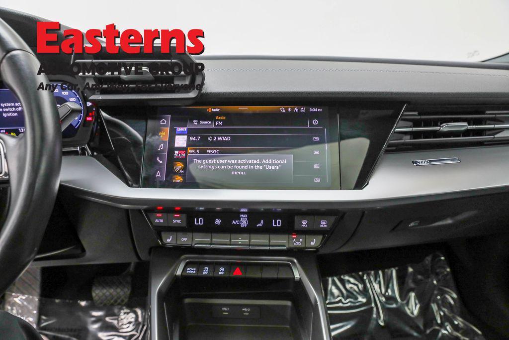 used 2023 Audi A3 car, priced at $21,750