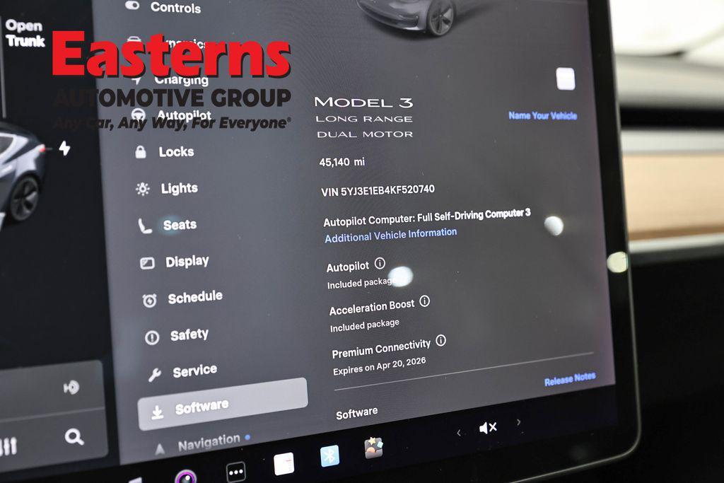 used 2019 Tesla Model 3 car, priced at $22,749