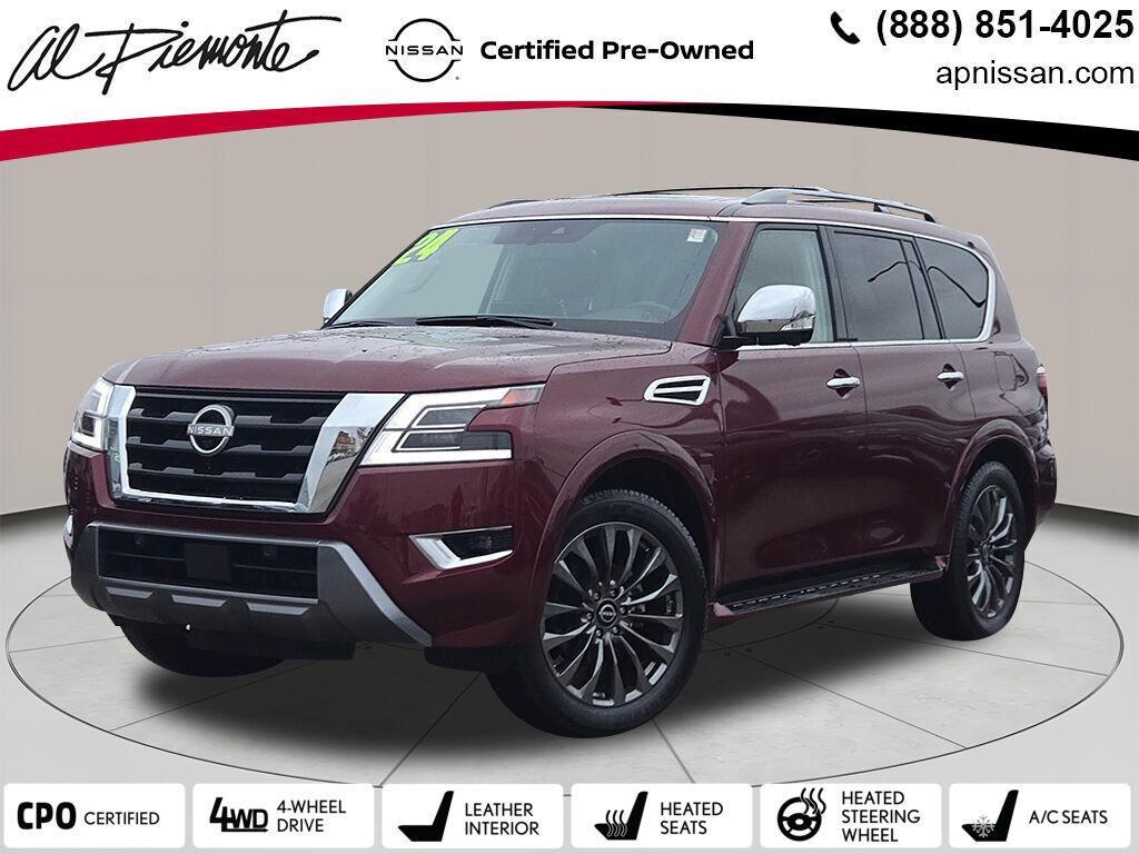 used 2024 Nissan Armada car, priced at $52,000