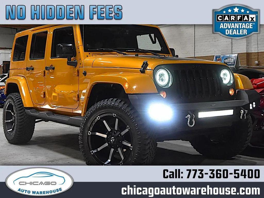 used 2014 Jeep Wrangler Unlimited car, priced at $26,988