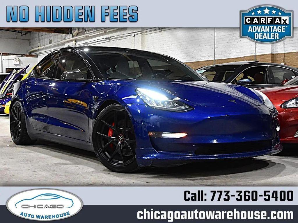 used 2020 Tesla Model 3 car, priced at $23,347