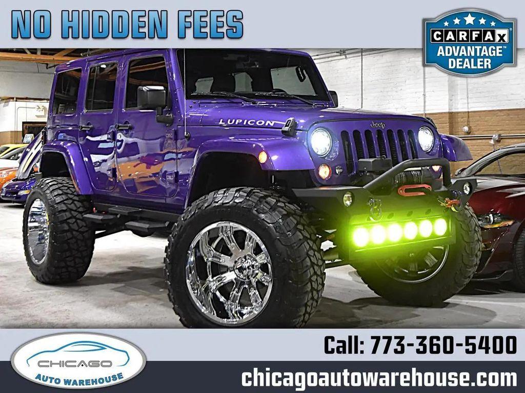 used 2017 Jeep Wrangler Unlimited car, priced at $38,734