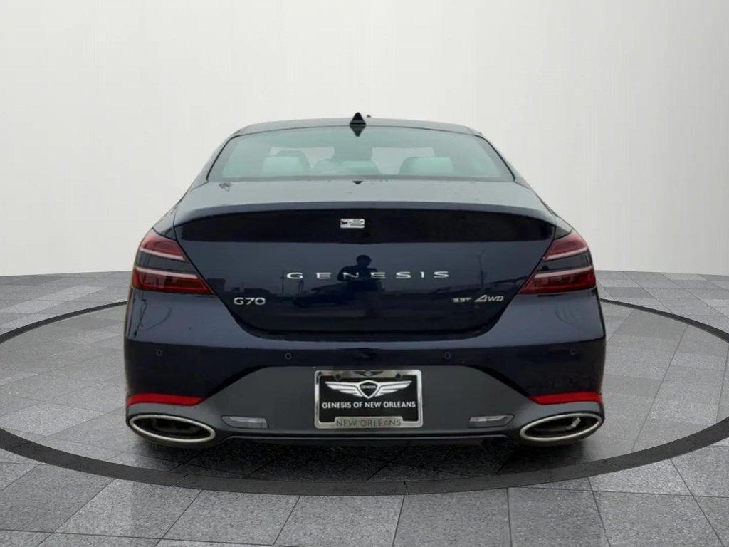 new 2026 Genesis G70 car, priced at $58,140