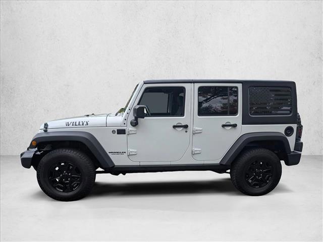 used 2017 Jeep Wrangler Unlimited car, priced at $15,416