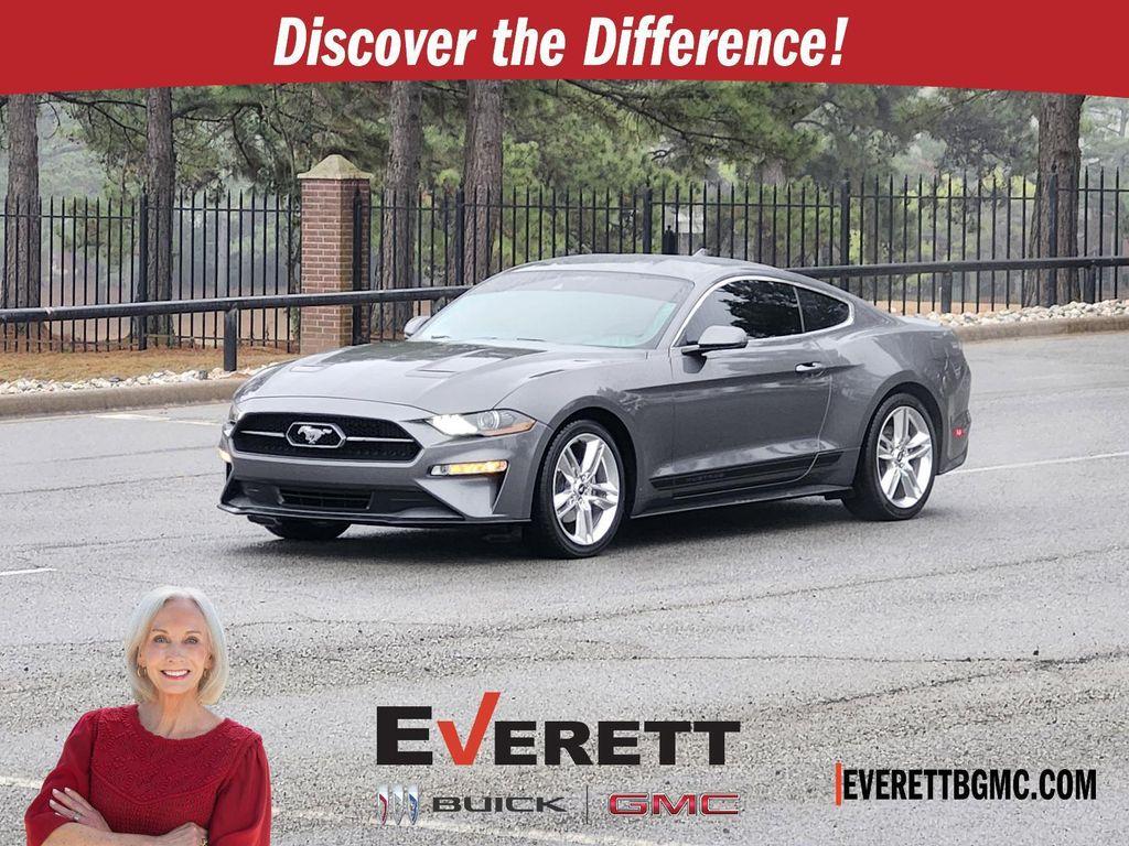 used 2021 Ford Mustang car, priced at $21,399