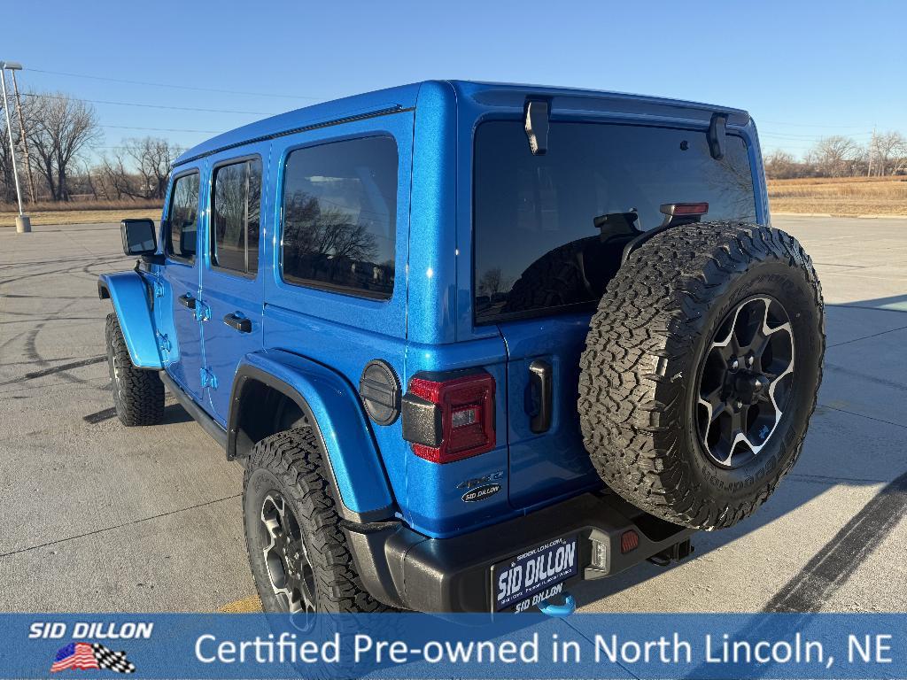 used 2021 Jeep Wrangler Unlimited 4xe car, priced at $33,493