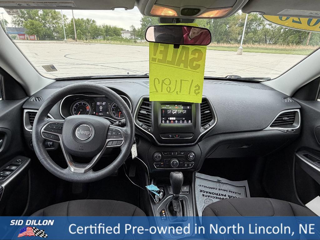 used 2020 Jeep Cherokee car, priced at $17,793