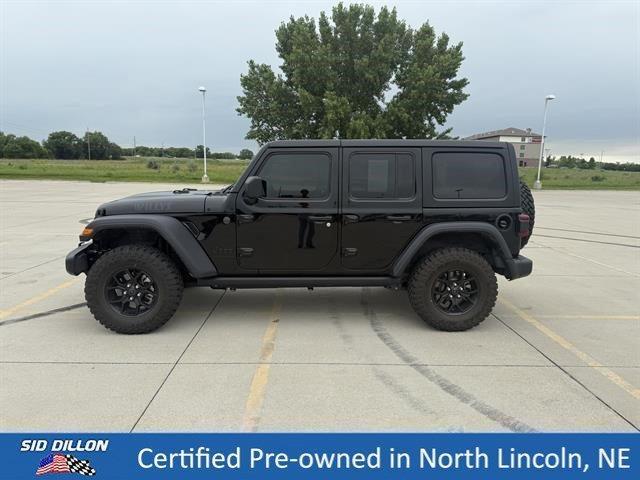 used 2025 Jeep Wrangler car, priced at $43,290
