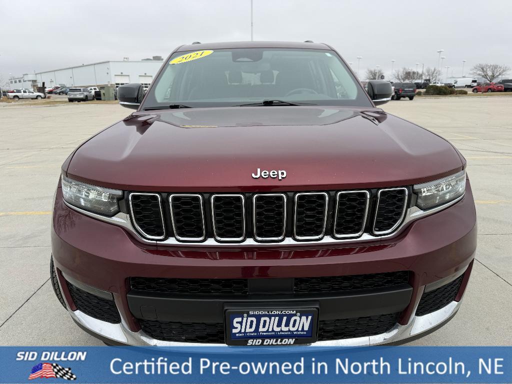 used 2021 Jeep Grand Cherokee L car, priced at $29,495