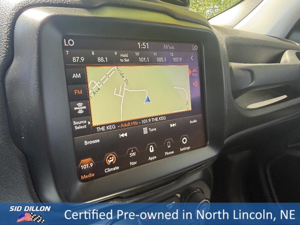 used 2023 Jeep Renegade car, priced at $23,293