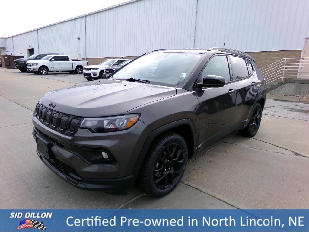 used 2022 Jeep Compass car, priced at $24,290
