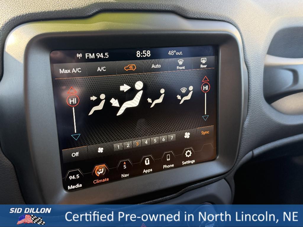 used 2023 Jeep Renegade car, priced at $23,293
