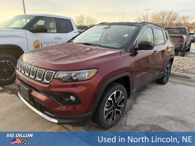 used 2022 Jeep Compass car, priced at $22,991