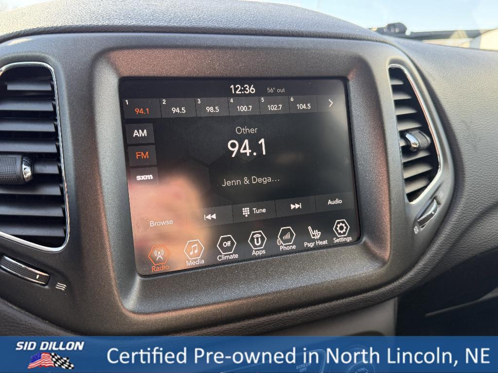 used 2018 Jeep Compass car, priced at $16,492