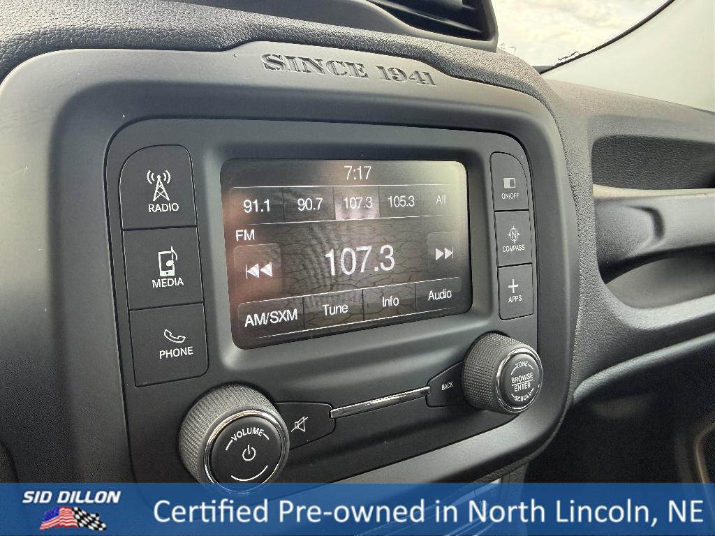 used 2017 Jeep Renegade car, priced at $20,091
