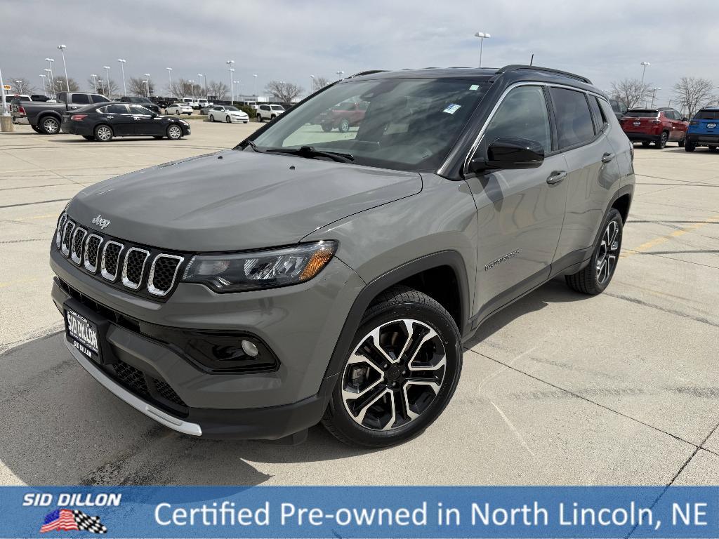 used 2023 Jeep Compass car, priced at $23,294