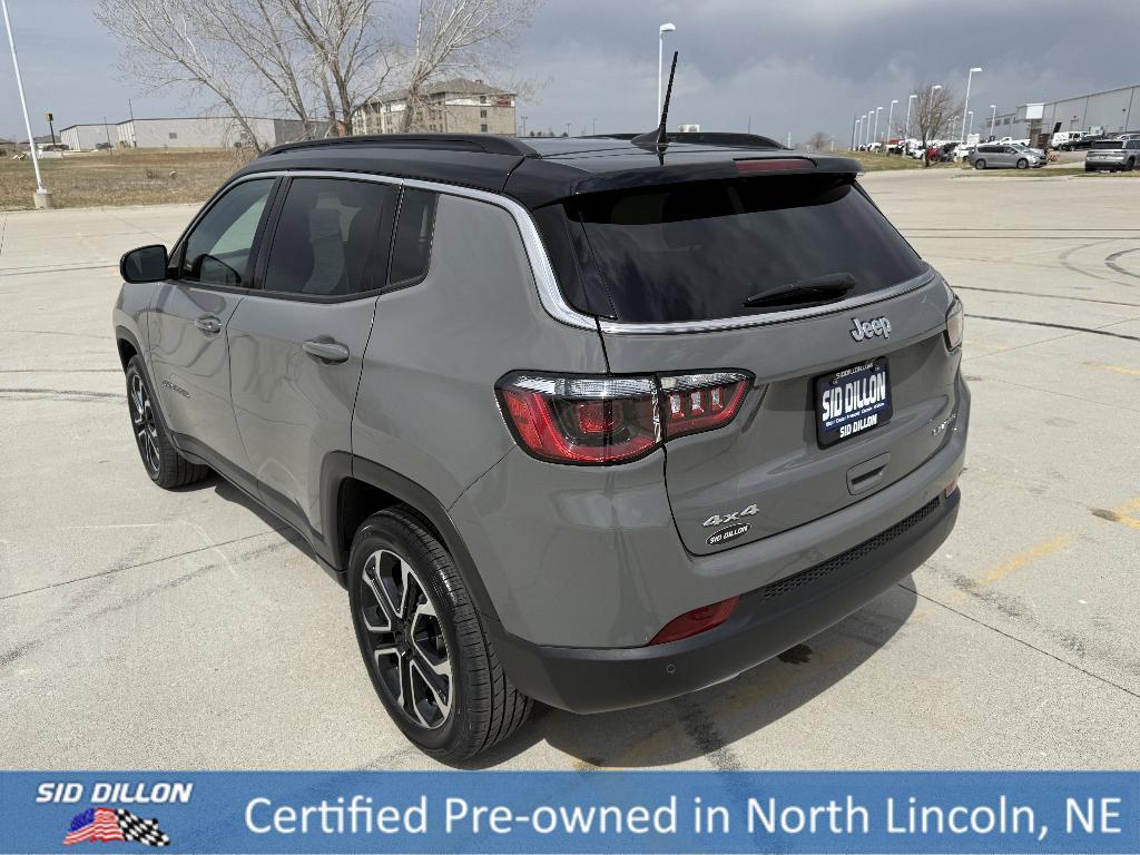 used 2023 Jeep Compass car, priced at $23,294