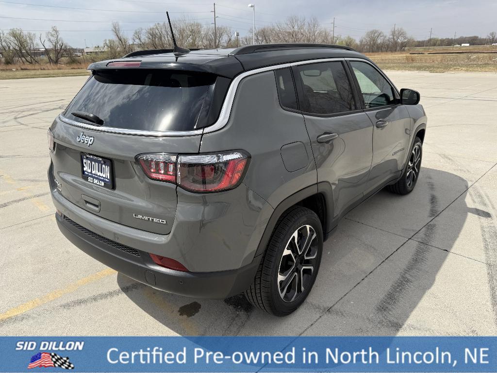 used 2023 Jeep Compass car, priced at $23,294
